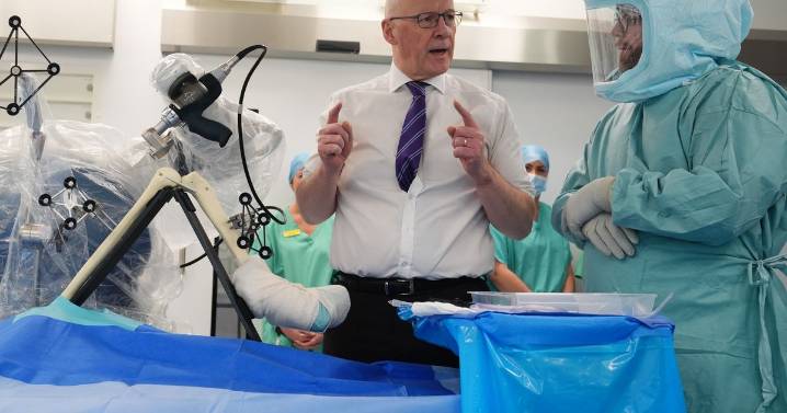 Delivering a strong NHS and reducing waiting times is my guarantee to Scots