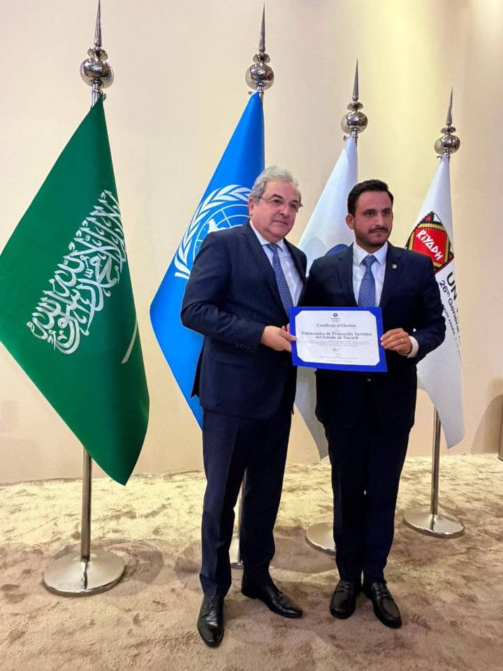 Presenta Nayarit propuesta para que México sea sede del proximo foro mundial de turismo: gobernador