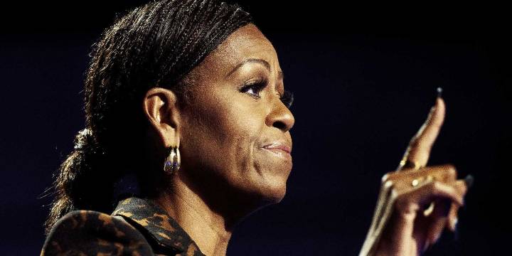 ‘Don’t touch it’: Michelle Obama tells white folks to ‘get out of’ black women’s hair