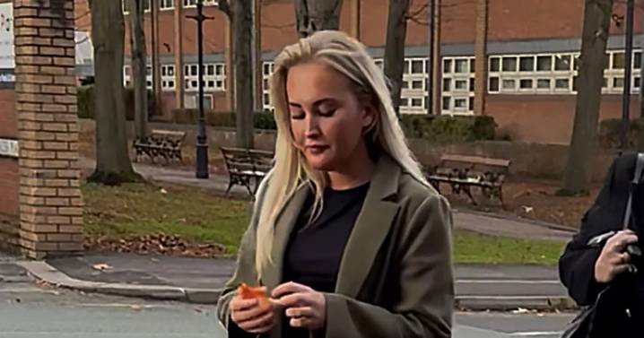 18-year-old 'kicked and slapped' boyfriend in drunken tiff after night out