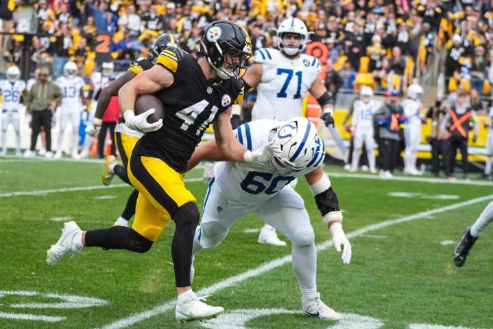 Defensa de Steelers fuerza seis pérdidas y Pittsburgh vence 27-20 a Indianápolis – Chicago Tribune