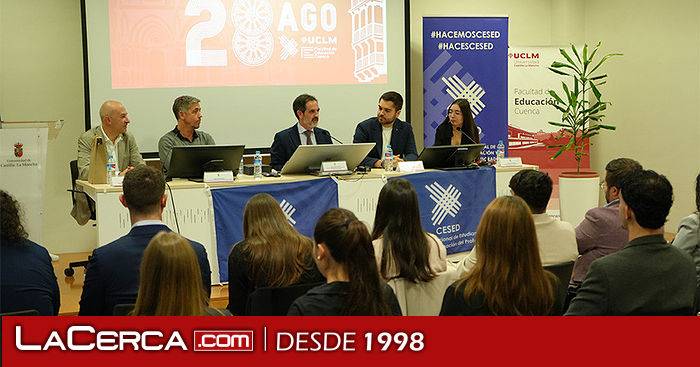 Representantes de estudiantes de Educación de las universidades de España debaten sobre el futuro de la profesión en el campus de Cuenca