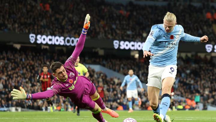 Erling Haaland aprieta por la disputa de la Bota de Oro con unas cifras que asustan