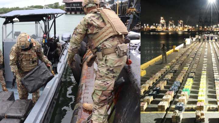 Panamá incauta 13,5 toneladas de cocaína en el Pacífico con destino a Estados Unidos: el cargamento habría salido de Colombia, según fiscal antidrogas