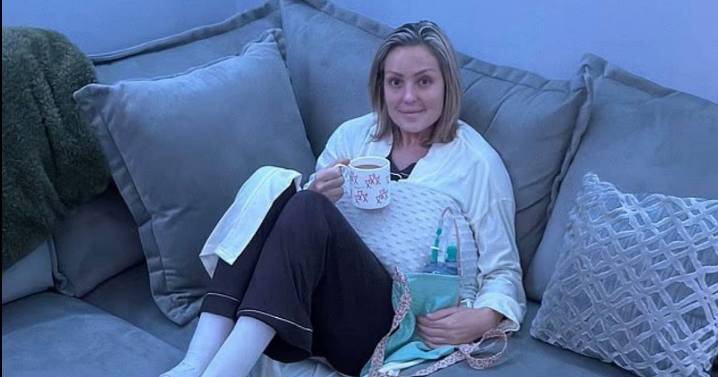 Strictly's Amy Dowden back at home with family and friends after devastating health battle