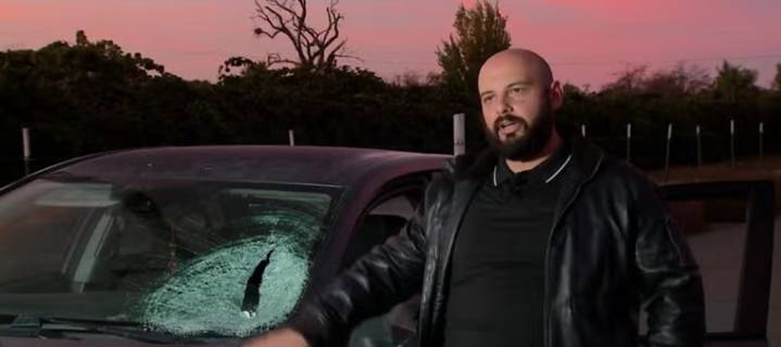 'I was a random victim,' man injured by frozen water balloon thrown through windshield