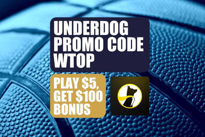Underdog Promo Code WTOP: Get $100 Bonus for NBA, Top 25 CBB Picks
