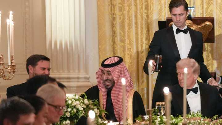 Who attended the White House dinner for Mohammed bin Salman