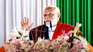 PM Modi claims Bihar rejected ‘Muslim League-Maoist Congress’, ‘casteism poison’
