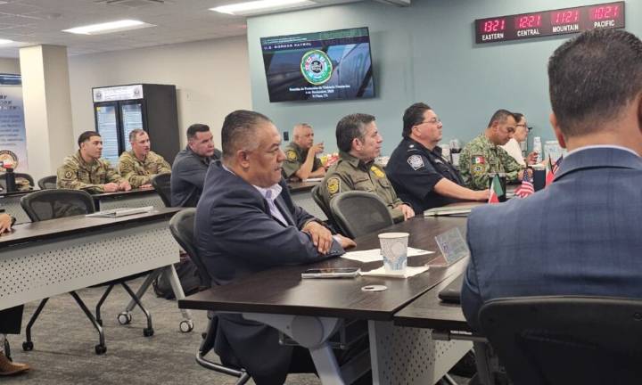 Asiste titular de la SSPM a Reunión Binacional del Protocolo de Violencia Fronteriza