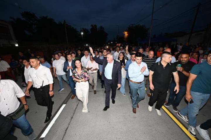 Jaldo encabezó la apertura de importantes obras en Bella Vista