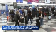 National airspace system status: Chicago's O'Hare, Midway among airports to have flight capacity reduced by FAA due to shutdown