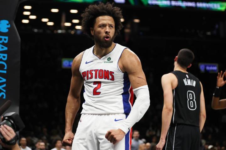 Cunningham, Duren lead the Pistons past the Nets in an NBA Cup group opener