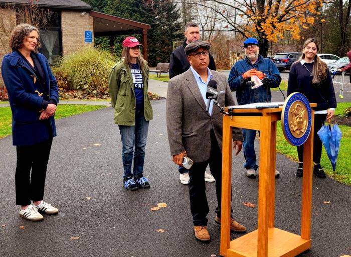 Public officials decry ICE detention of Bard student