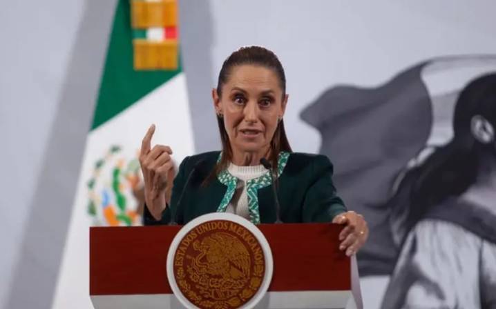 Sheinbaum frena a Noroña: exige respeto para viuda del alcalde de Uruapan