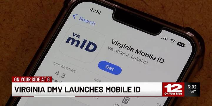 Virginia DMV launches Mobile ID