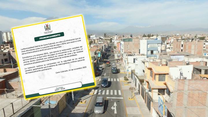 Cámaras de vigilancia de Cerro Colorado habrían dejado de funcionar por deuda con SEAL