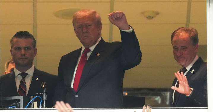 Trump booed while attending Washington Commanders football game
