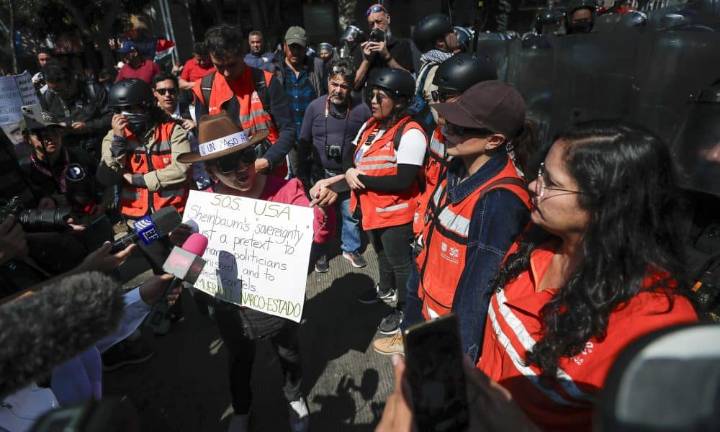 La nueva marcha de la Generación Z inicia con escasa afluencia en Ciudad de México