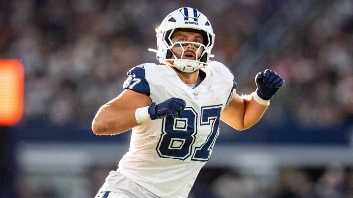 From a DM to 'I Do': Dallas Cowboys' Jake Ferguson reflects on his love story with Haley Cavinder