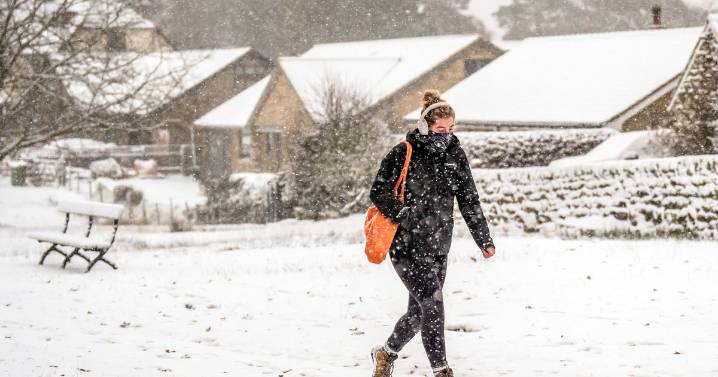 UK snow: Arctic blast to hammer UK - see forecast in your area
