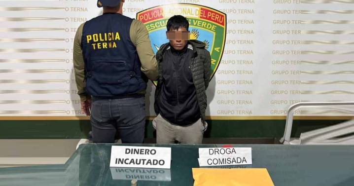 Piura: Capturan a 'El Chavo de 26 de Octubre' con más de 400 ketes de PBC