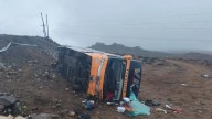 Arequipa: al menos diez heridos deja el despiste de un bus de la empresa 'Transzela' en la Panamericana Sur
