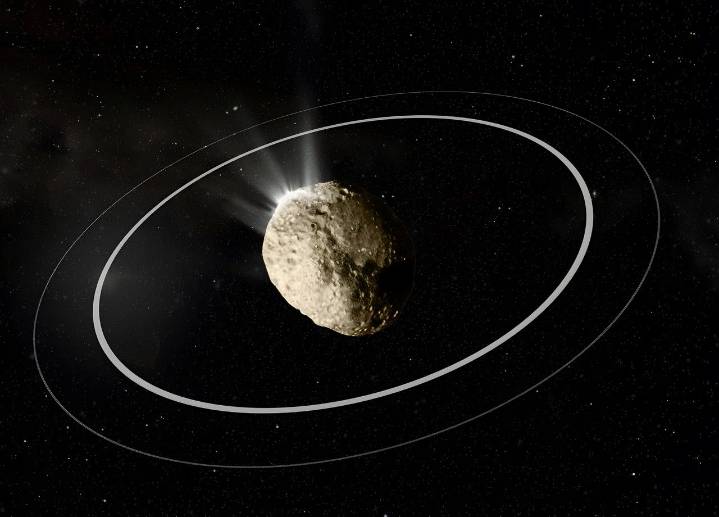 Inusual: ¡astrónomos descubren anillos formándose alrededor de un asteroide!