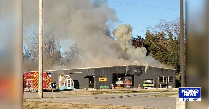 Fire destroys family-owned Eureka hardware store; owners lean on faith, community support