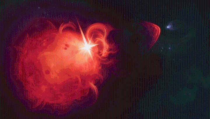 The First Recorded Coronal Mass Ejection Beyond The Sun Confirms Red Dwarfs’ Explosive Activity