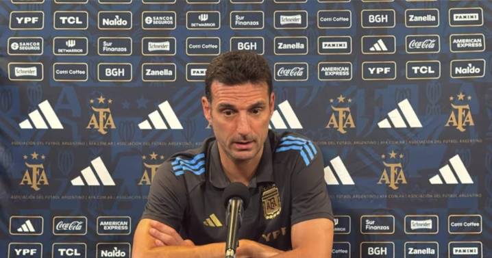 Scaloni desafectó a cuatro jugadores para el amistoso con Angola