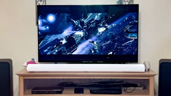 I test audio gear for a living and this is the Dolby Atmos soundbar I recommend above everything else