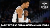 Early returns: Spurs' Fox-Wembanyama combo