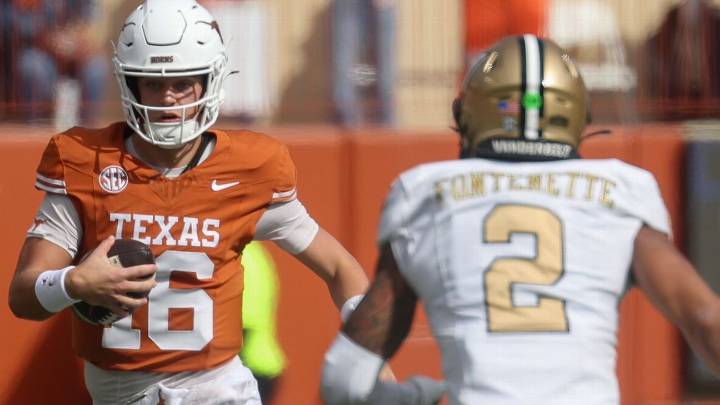 Arch Manning returns as Texas tops Vanderbilt, moves to 7