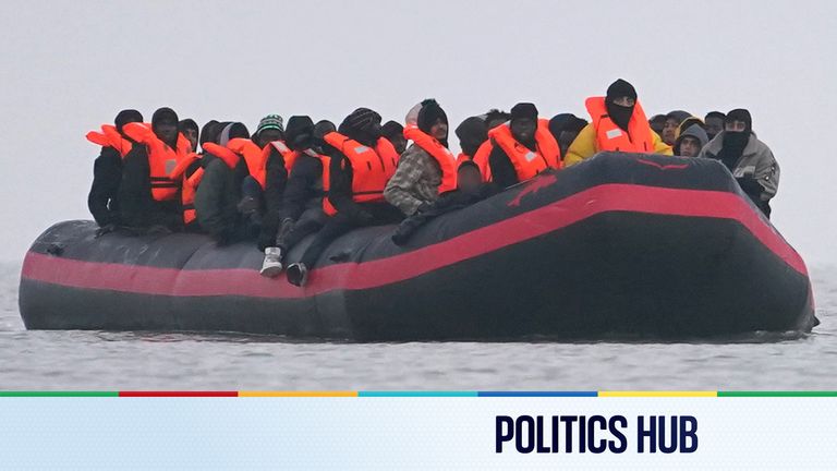 Politics latest: Another migrant deported to France returns to UK on small boat