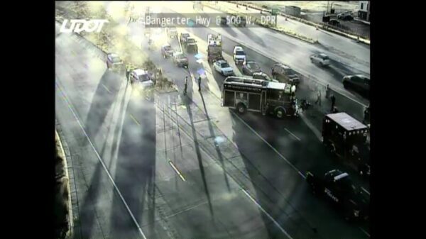 Motorcyclist in "extremely critical" condition after crash on Bangerter Highway