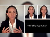 Los puntos claves del “Manifiesto de Libertad” que difundió María Corina Machado