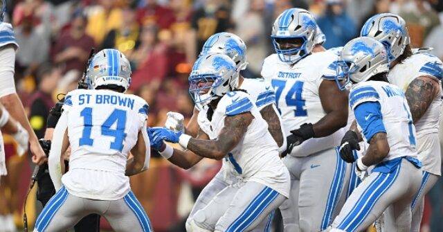 WATCH: Lions Receivers Hit the 'Trump Dance' Ahead of Trump Visit