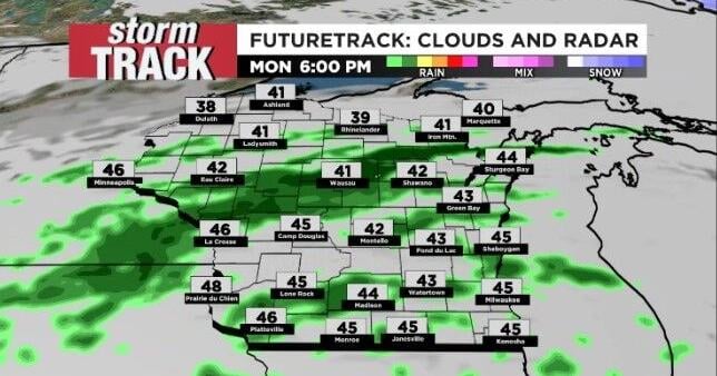 Increasing Clouds Leading to Rain Chances Tomorrow Afternoon
