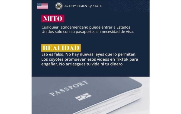 Coyotes engañan con drones y videos virales: EU alerta a migrantes