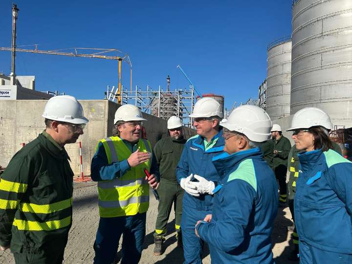 Moeve supera el ecuador de la construcción de su planta de biocombustibles 2G en Huelva