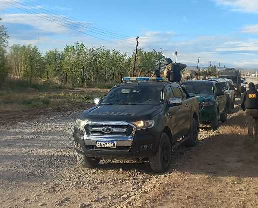Dos detenidos por amenazas calificadas y allanamientos con secuestro de elementos en Las Heras