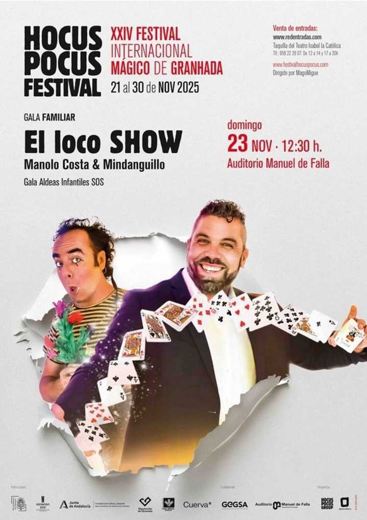 El Festival Internacional de Magia Hocus Pocus anima Granada con su 24ª edición