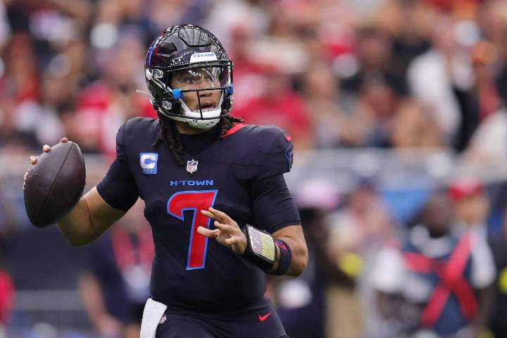 C.J Stroud exits game after hard hit, being evaluated for concussion