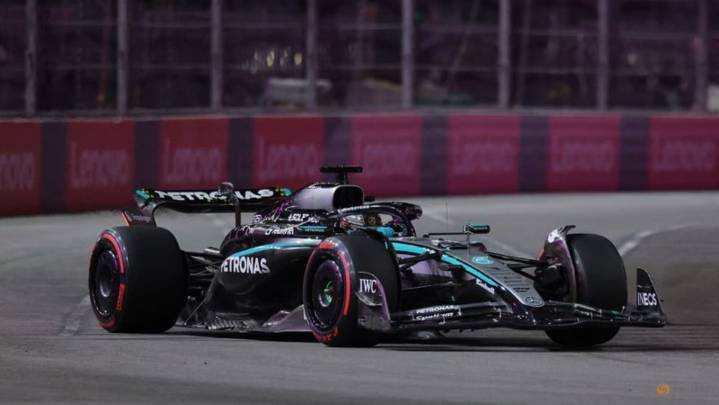 Russell fastest in final Las Vegas GP practice