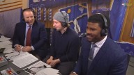 Celebrini jokes he sees dentist ‘a couple times’ on Warriors broadcast