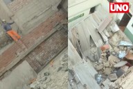 Colapso de muro deja en evidencia el abandono de infraestructura policial en El Agustino