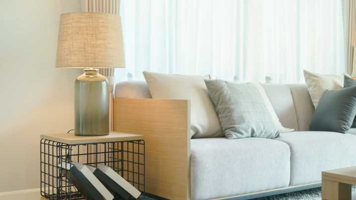 The Side Table Alternative For Your Couch That's Way More Functional