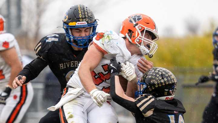 IHSA state football playoffs quarterfinal scoreboard