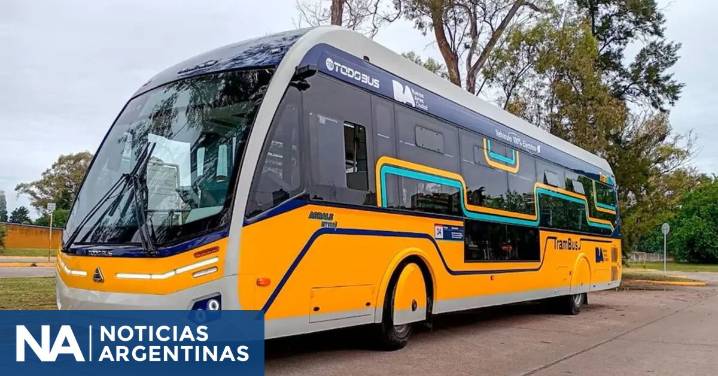 Llega el trambús eléctrico a CABA: sorprende por su velocidad máxima y una autonomía mayor de la esperada